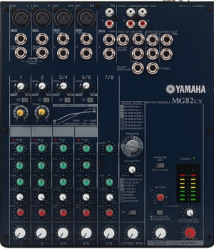 YAMAHA MG82CX пассивный микшерный пульт с процессором эффектов