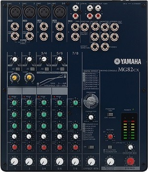 YAMAHA MG82CX пассивный микшерный пульт с процессором эффектов